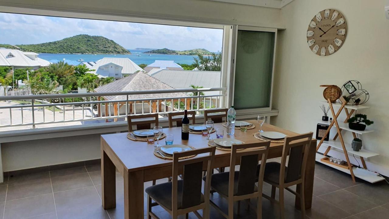 Pinel Superbe Appartement En Residence Vue Mer Cul de Sac Ngoại thất bức ảnh