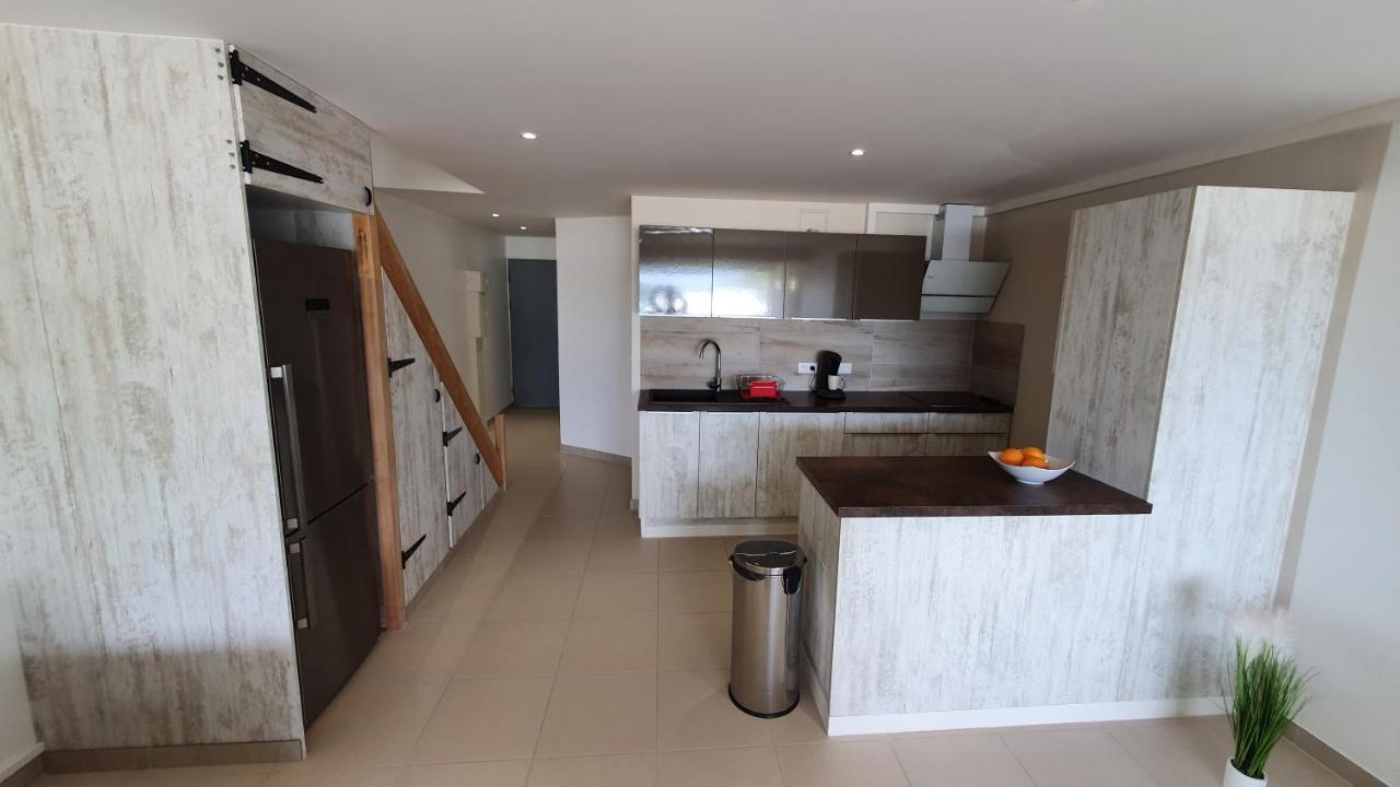 Pinel Superbe Appartement En Residence Vue Mer Cul de Sac Ngoại thất bức ảnh